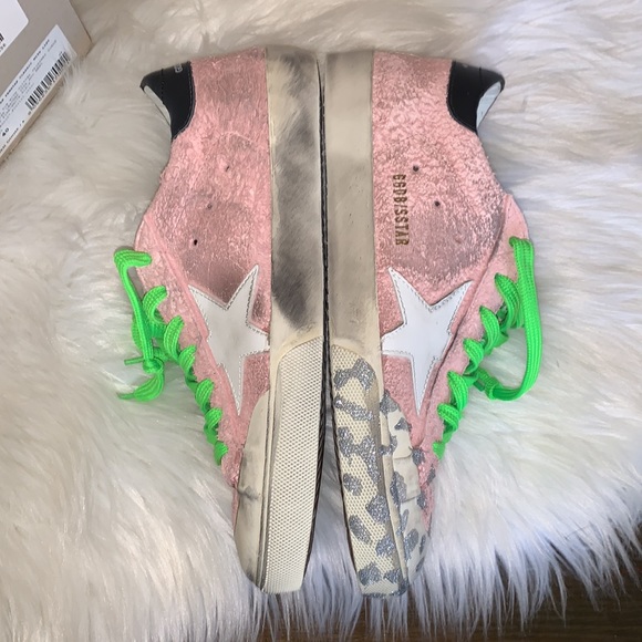 Golden Goose Super Star Penstar Pink Sneakers Size 40 - Picture 17 of 17